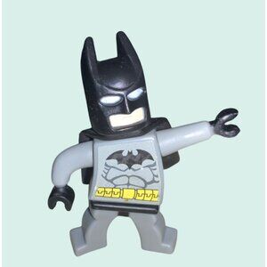 Lego Batman McDonalds Happy Meal Toy Figure 3 inch Black & Gray Collectible 2008